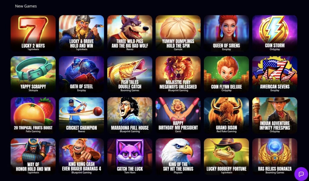 Bigger Game Selection